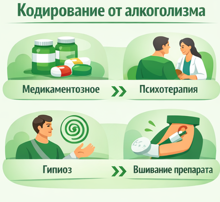 кодирование от алкоголизма в Россоши Санати